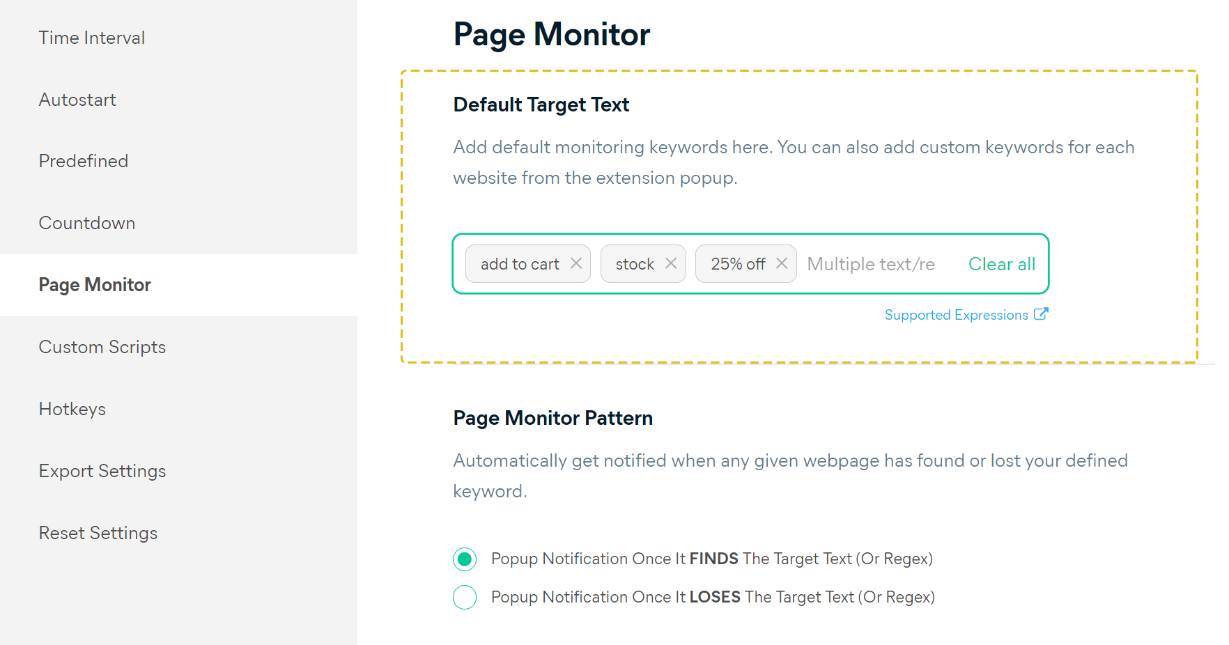 Setting Up Your Keywords List in Extension General Settings.png